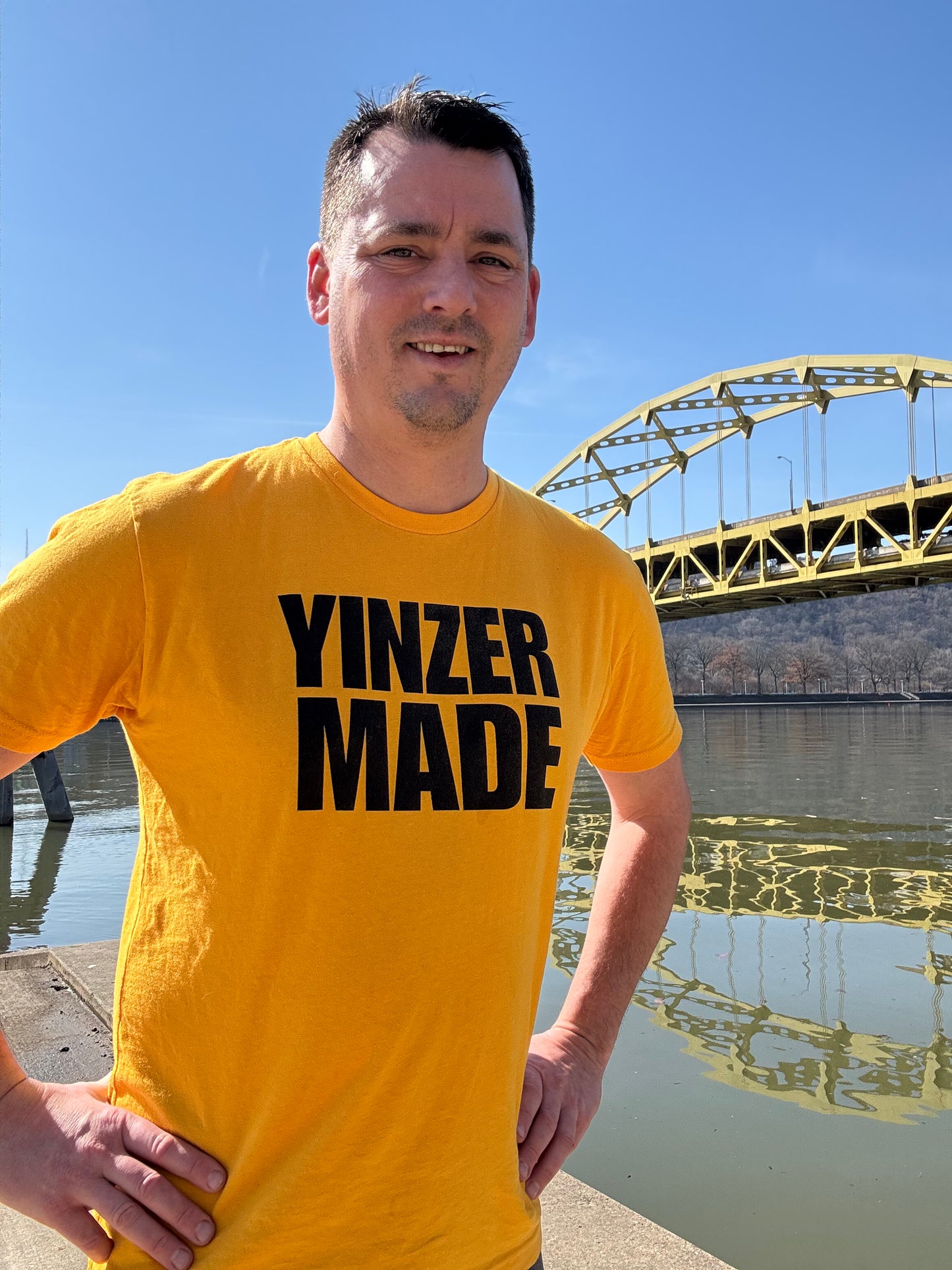 Yinzer Made T-Shirt – Pittsburgh Pride in Every Stitch