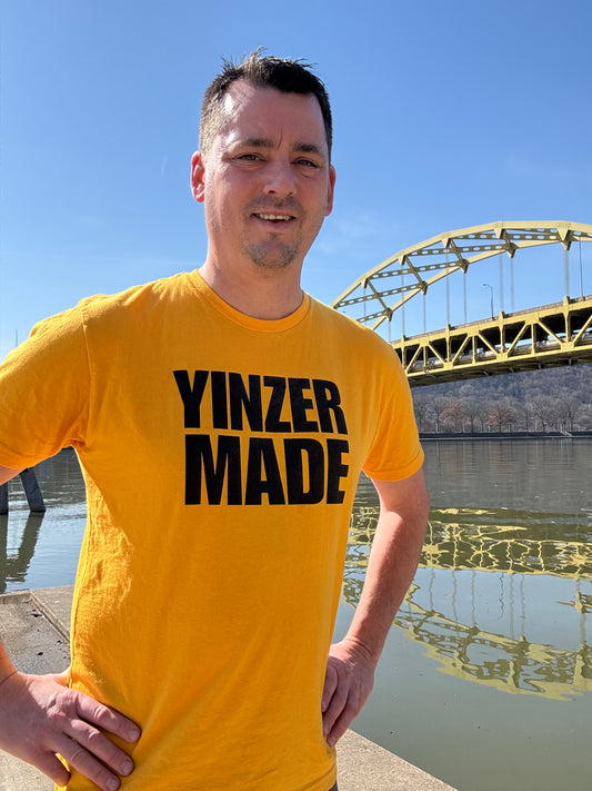 Yinzer Made T-Shirt – Pittsburgh Pride in Every Stitch